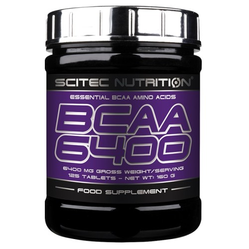 Scitec Nutrition BCAA 6400, 125 Tablets